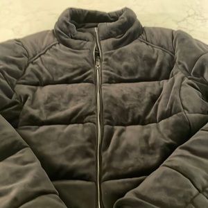 Black velvet winter jacket from Marc New York  2 zipper pockets very cozy
